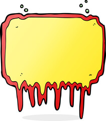 cartoon melting frame