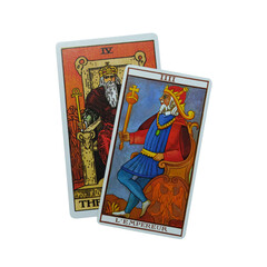 Tarot Middle Age Major Arcana PNG 4. tarot cutout the emperor rider waite marseille