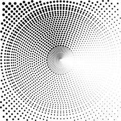 halftone dots background