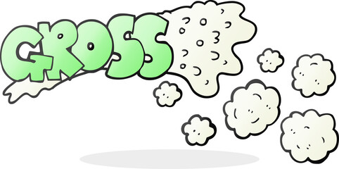 gross cartoon