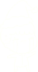 Crying Boy Chalk Drawing