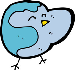 cartoon bird