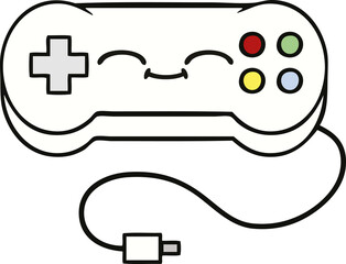 cute cartoon game controller