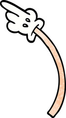 cartoon doodle hand gestures