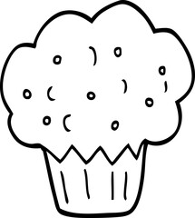cartoon muffin