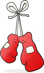 cartoon boxing gloves
