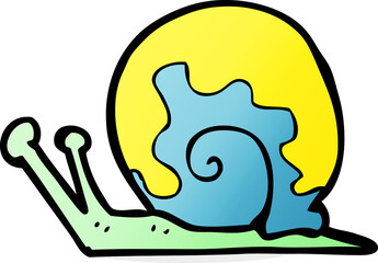cartoon snail