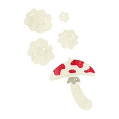 cartoon toadstool