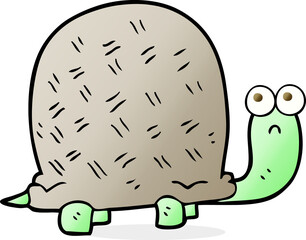 cartoon sad turtle