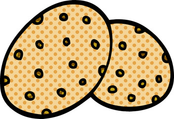 Fototapeta premium cartoon doodle cookies together