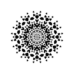 vintage and cool mandala illustration, ornament.