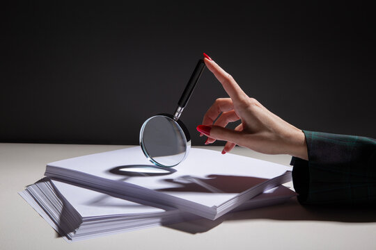 Hands using Office Objects