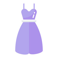 Dress Flat Icon