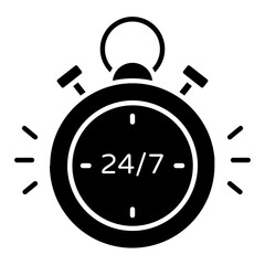 Fast Delivery Glyph Icon