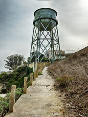 Water Tower And Path