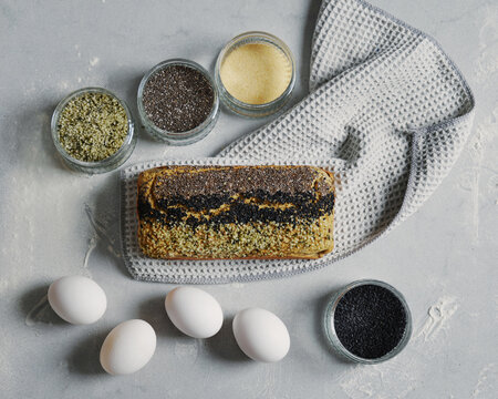 Freshly baked healthy bread
