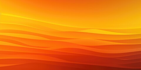Orange and yellow gradient background with copy space, banner design created with generative AI technology