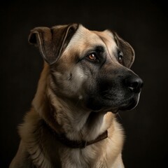 Turkish Kangal Dog, Animal Portrait