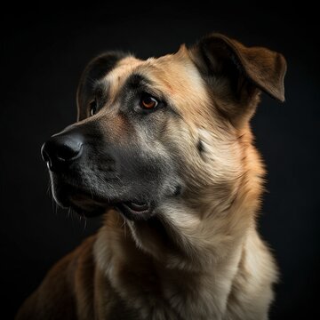 Turkish Kangal Dog, Animal Portrait