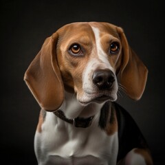 Beagle Dog, Animal Portrait