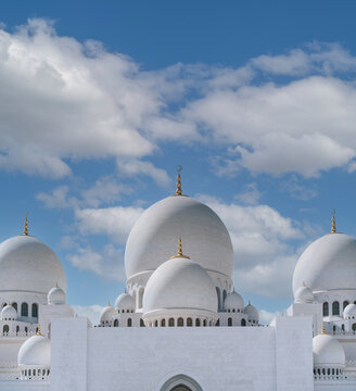 Beautiful mosque in the beginning of Ramadan