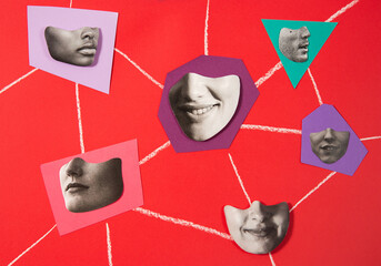 Social network concept