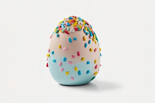 decorated easter egg - generative