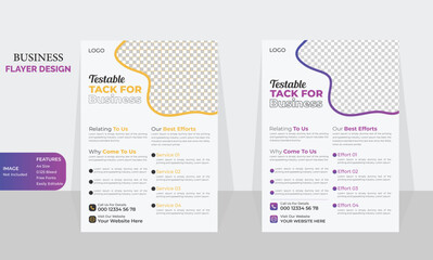 Corporate Flayer Design, Business Marketing Flayer Design.