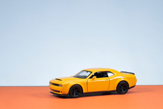 A car model on white background 