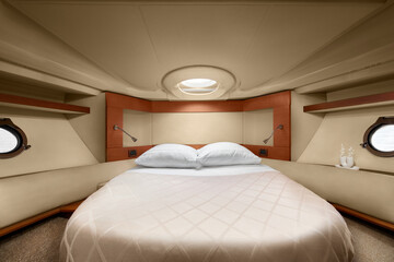  Photograph of the interior of the yacht