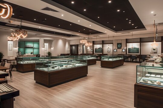 Cannabis Marijauana dispensary open floorpan