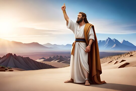 Moses at Mount Sinai Receiving the Ten Commandments