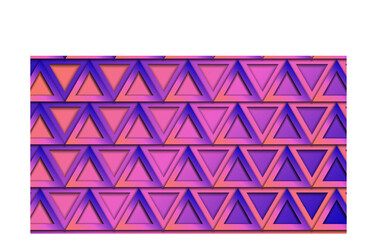 Abstract pattern background with pink and purple triangles. Vector illustration. Eps 10.