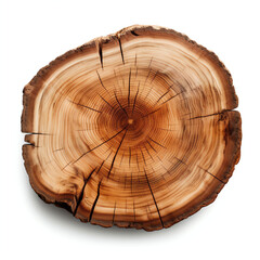 Obraz premium tree trunk cross section