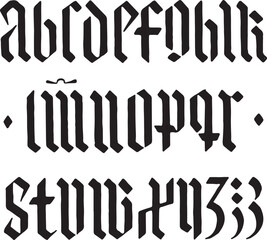 Prato alphabets - ABC letters