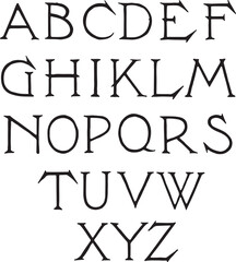 L.F.D alphabets - ABC letters