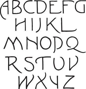 L.F.D alphabets - ABC letters
