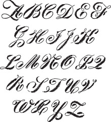 Embroidery�Alphabet Design