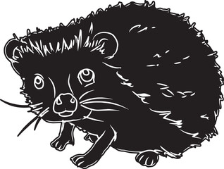 Hedgehog Sketch Vector