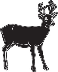 Deer Sketch Vector