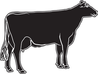 Brown Swiss Sketch Vector