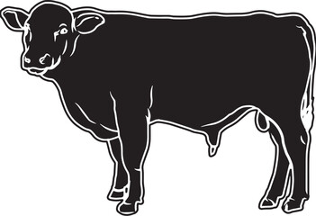 Beefalo Sketch Vector