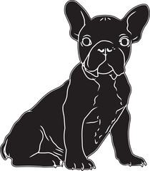 French Bull Dog Sketch