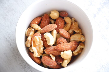 栄養たっぷりで健康に良いミックスナッツ