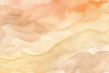 cream background with watercolor