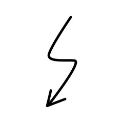 Arrow Line Direction Element