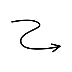 Arrow Line Direction Element