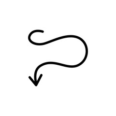 Arrow Line Direction Element