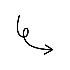 Arrow Line Direction Element