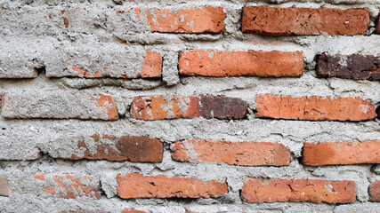 Brown Textured brick wall background